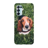 Husa compatibila cu Oppo A74 model Puppy eyes, Silicon, TPU, Viceversa, Transparent, Carcasa