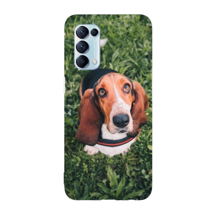 Husa compatibila cu Oppo A74 model Puppy eyes, Silicon, TPU, Viceversa