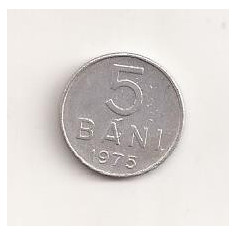 Moneda - Romania 5 bani 1975 , v11