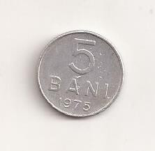Moneda - Romania 5 bani 1975 , v11