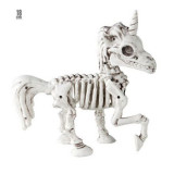 Decor unicorn schelet 18 cm, Widmann Italia