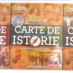 CARTE DE ISTORIE , O AVENTURA INTERACTIVA , VOL I-III , 2010