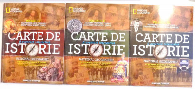 CARTE DE ISTORIE , O AVENTURA INTERACTIVA , VOL I-III , 2010 foto