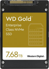 SSD WD Gold Enterprise Class 7.68TB PCIe Gen 3.1 x4 2.5 inch foto