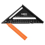 Vinclu multifunctional cu rigla pliabila 15 cm NEO TOOLS