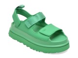 Cumpara ieftin Sandale UGG verzi, GOLDENGLOW, din pvc