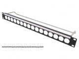 Adaptor Montare Patch Panel Rack 1U, CLIFF