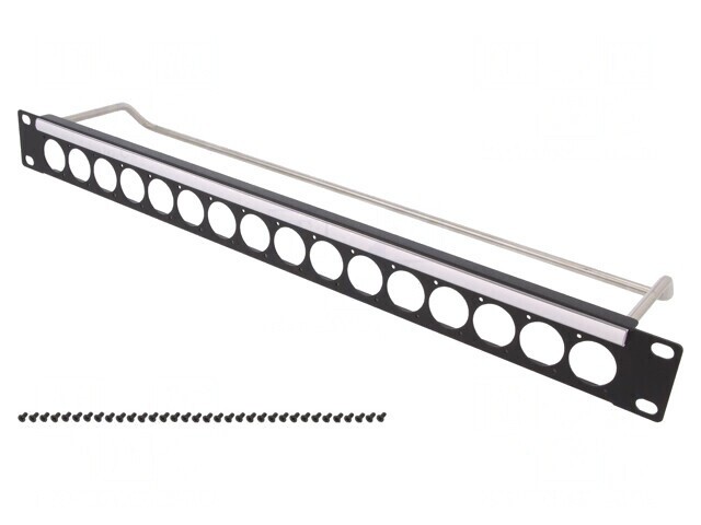 Adaptor Montare Patch Panel Rack 1U
