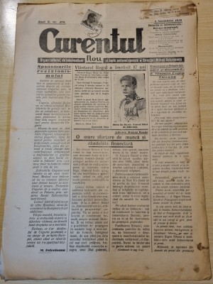 curentul 1 noiembrie 1938-regele mihai a implinit 17 ani,legiunea jud. caras foto