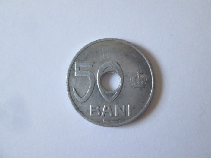 Romania 50 Bani 1921 aluminiu,moneda din imagini