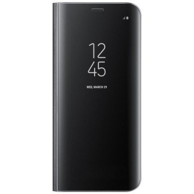 Husa XIAOMI Mi 9T \ Mi 9T Pro \ K20 \ K20 Pro - Flip Wallet Clear (Negru) Blister foto