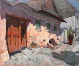 Tablou autentic Ronai Geza - Strada din Baia Mare