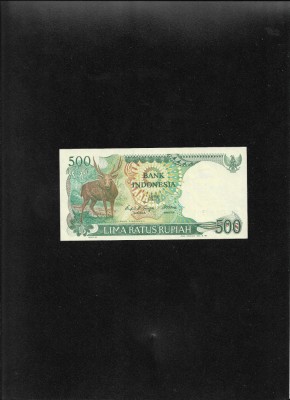 Indonezia 500 rupiah rupii 1988 seria010167 unc foto