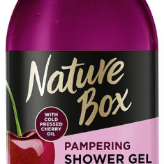 Gel De Dus, Nature Box, Cu Ulei De Cirese, 385 ml