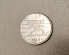 Netherlands / Olanda - 25 Cent (1988) Queen Beatrix - monedă s253, Europa
