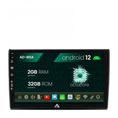 Navigatie Fiat Bravo (2006-2014), Android 12, A-Octacore 2GB RAM + 32GB ROM, 9 Inch - AD-BGA9002+AD-BGRKIT356 foto