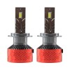 Set 2 LED-Uri Auto Techstar&reg; P14, H7, 120W, 18000 Lumeni, 6000K, 12-24V, Unghi Fascicul 360&deg;, CSP 3570, Canbus, Radiator Aluminiu, Racire Cooling Tech