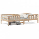 VidaXL Cadru de pat, 80x200 cm, lemn masiv de pin
