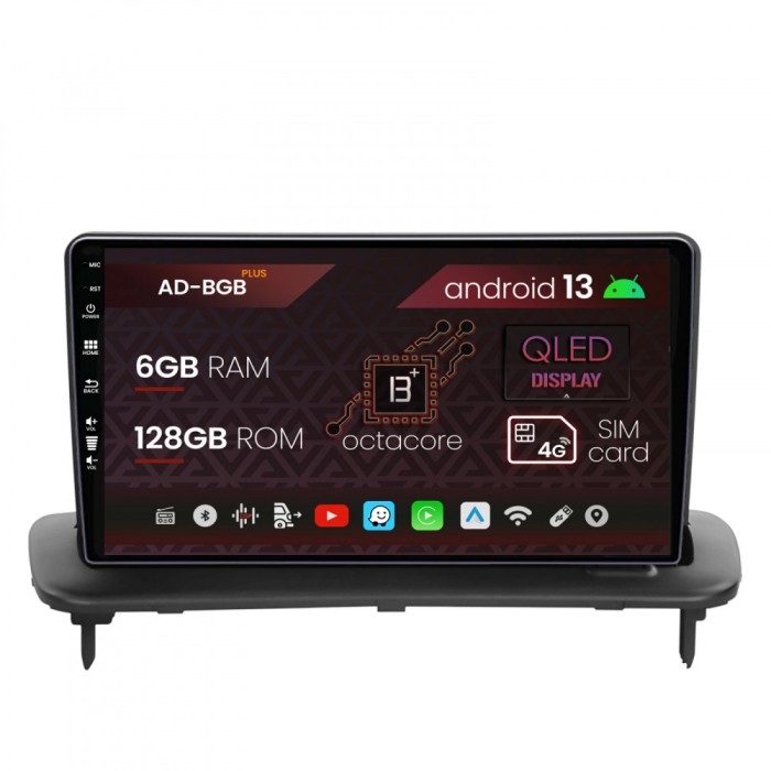 Navigatie Volvo C40 C30 S40 C70 V50 (2004-2012), Android 13, B-Octacore 6GB RAM + 128GB ROM, 9 Inch - AD-BGB9006+AD-BGRKIT403