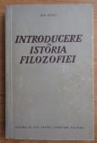 Ion Banu - Introducere in istoria filozofiei