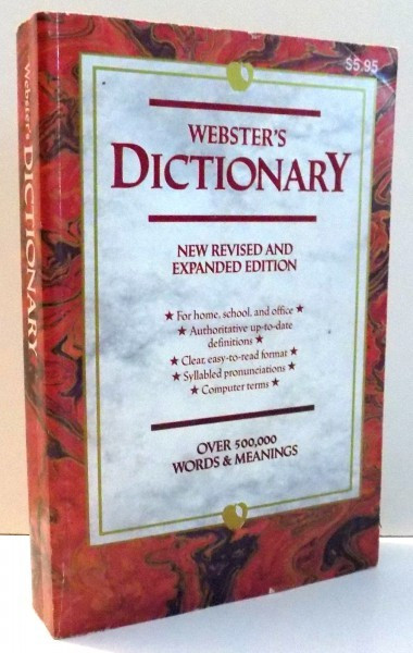 WEBSTER`S DICTIONARY , 1993