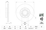 BOSCH 0 986 479 088 Disc frana