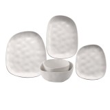 Set vesela 20 piese din portelan alb ZASS ZG-DS 06