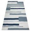 Covor COLOR 19676369 SISAL linii bej / kék, 80x150 cm, Dreptunghi