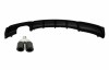 Difuzor Bara cu Toba Ornament Evacuare Fibra Carbon Mat BMW Seria 3 F30 F31 (2011-up) M Design Performance AutoTuning, KITT