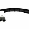 Difuzor Bara cu Toba Ornament Evacuare Fibra Carbon Mat BMW Seria 3 F30 F31 (2011-up) M Design Performance AutoTuning