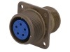 Conector circular 16S 97 din aluminiu oliv