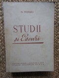 Studii Si Eseuri - N. Moraru