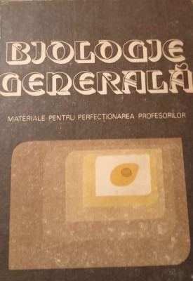 BIOLOGIE GENERALA / PENTRU PROFESORI foto