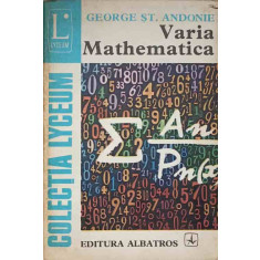 VARIA MATHEMATICA-GEORGE ST. ANDONIE