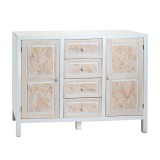 Cumpara ieftin Dulap Romantic White Beige 120 cm x 40 cm x 90 cm