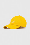 Marc O&#039;Polo șapcă de baseball din bumbac culoarea galben, cu imprimeu