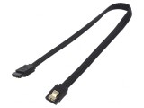 Cablu SATA III 0.5m Negru