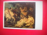 HOPCT 23306 BACCHANALIA - PETER PAUL RUBENS [ 1577-1640] --MUZEE RUSIA - CP PICTURA --NECIRCULATA