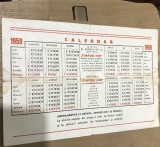OBCT1 Calendar 1959