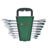 Chei combinate cu clichet, Bosch, set 8 bucati