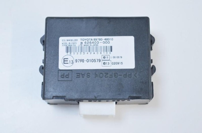 Alt modul de control LEXUS RX _U3_ 2005 OEM: 89780-48010 1951937