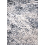 Covor Model Cappuccino 16100-613, Marime 60 x 110 cm, Gri, Inaltime Fir 6 mm, Antialergic, Polipropilena, Living, Dormitor, Sufragerie, Birou