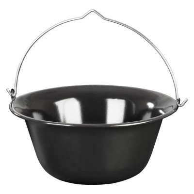 Ceaun, otel emailat, 12 L, negru, Magic Home foto