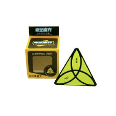 Cub Magic 3x3x3, QiYi Clover Pyraminx, Black, 468CUB