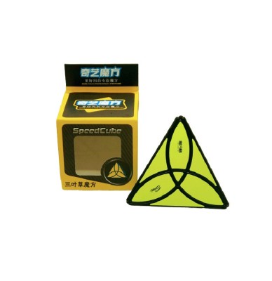Cub Magic 3x3x3, QiYi Clover Pyraminx, Black, 468CUB foto