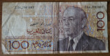 100 dirhams 1987, Maroc