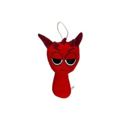 Jucărie de pluș Sprunki Raddy, roșu, 23 cm