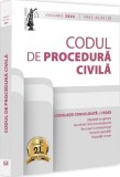 Codul de procedură civilă: Ianuarie 2025 - Paperback brosat - Dan Lupaşcu - Universul Juridic