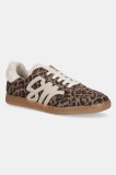 Steve Madden adidași din piele &icirc;ntoarsă ELORA maro pentru femei 11004884