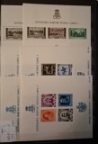 Romania MNH 1939 / 1940 - Centenarul nasterii regelui Carol I - LP 133 / 134 (colite dantelate si nedantelate)